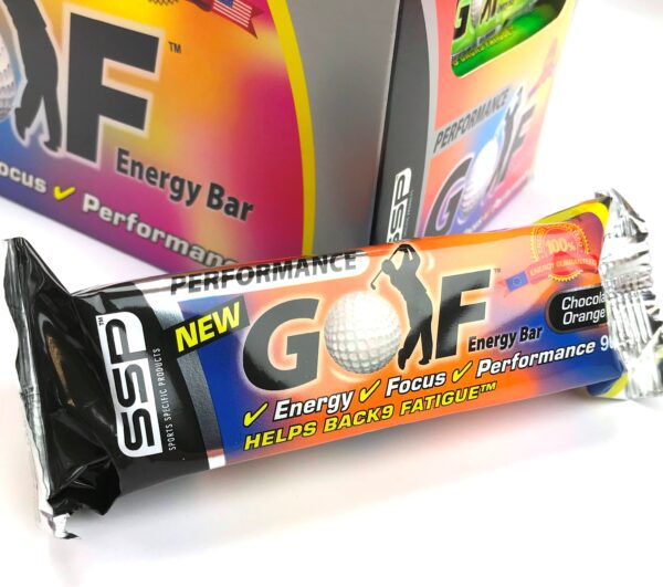 NEW SSP Golf Performance Bars-  Chocolate Orange