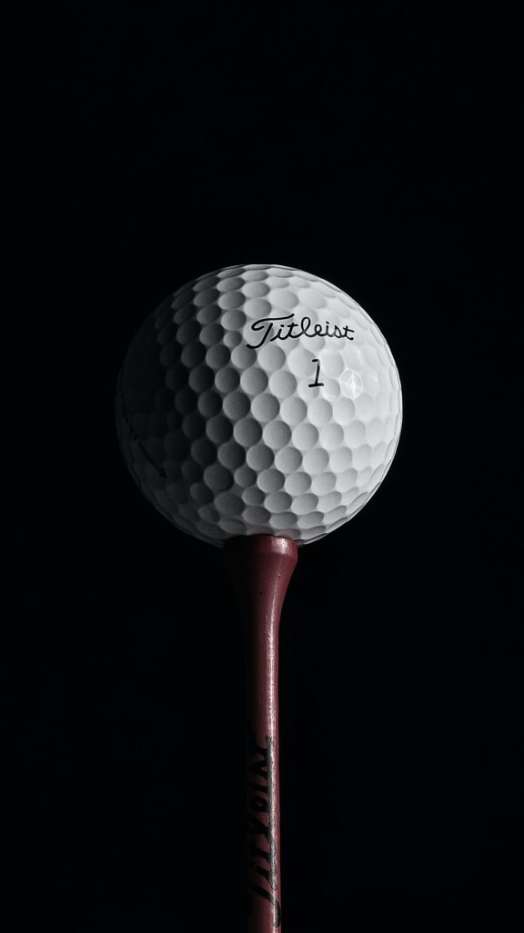 Titleist Ball and tee